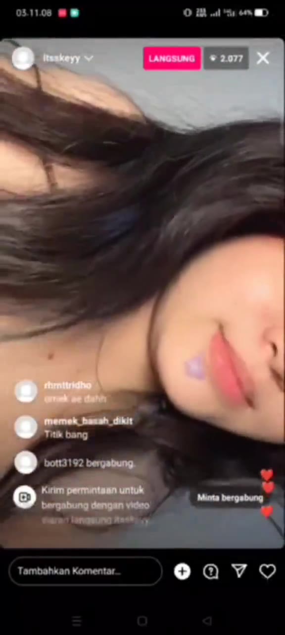 Itskeyy live bugil 3